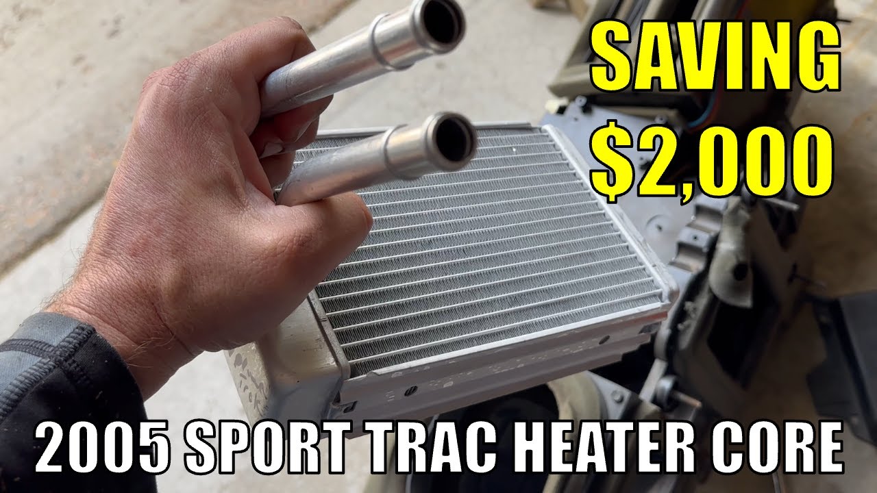 2005 Ford Explorer Sport Trac Heater Core Replacement Step-by-Step