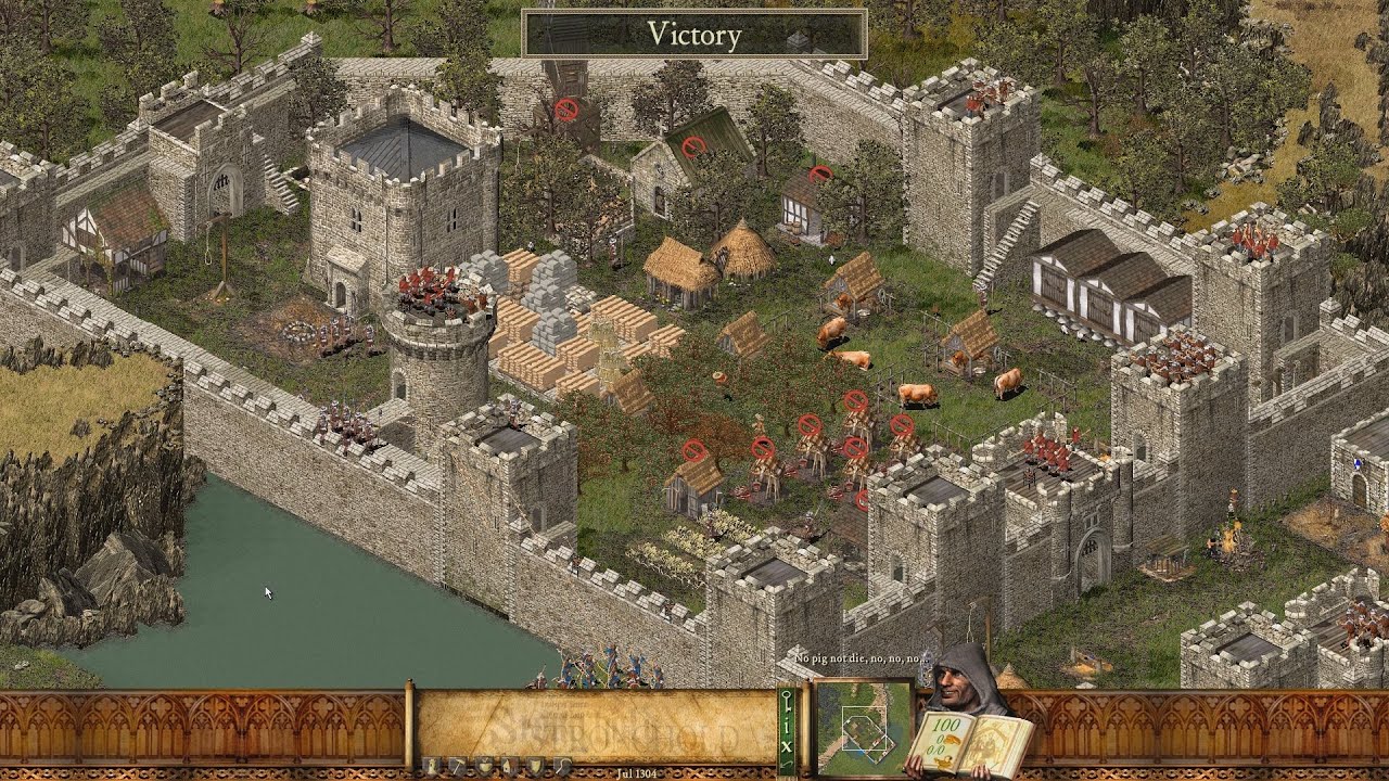 Stronghold HD - Military Campaign 18 - End of the Pig [very hard]