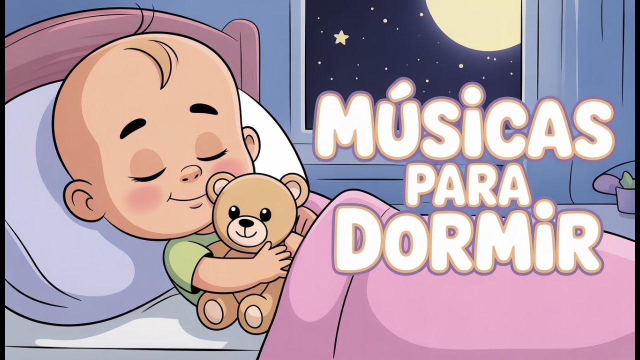 Músicas para Dormir  Lua e Estrelinhas  Infantil