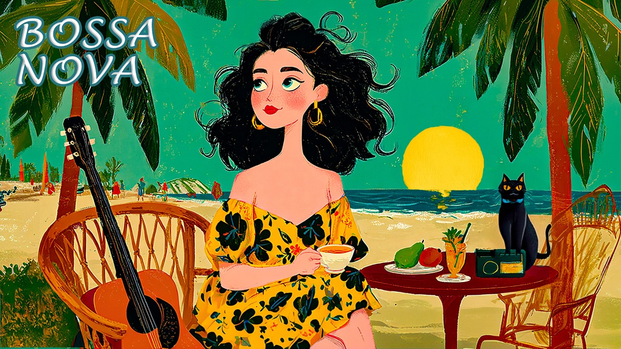 Sweet Summer Bossa Nova Covers 🌴 Gentle Jazz Vibes For Working, Studying & Relaxing Chill Moments