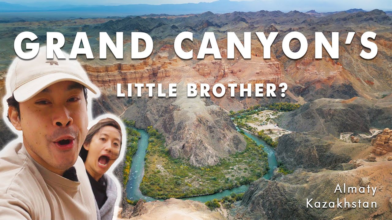 Day Trip around Almaty, Kazakhstan 🇰🇿 | Charyn Canyon, Kaindy & Kolsai Lake Tour for LESS THAN $50!