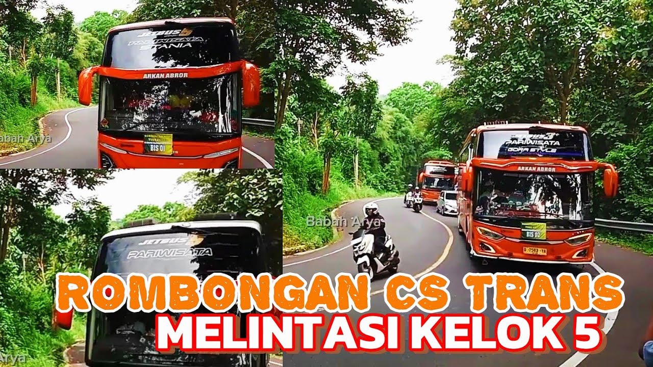 ROMBONGAN CS TRANS BERSAMA KING ARTHUR, QUEEN TESSA, MEGA TRANS, PASUKAN, SAHABAT MELINTAS DIKELOK 5