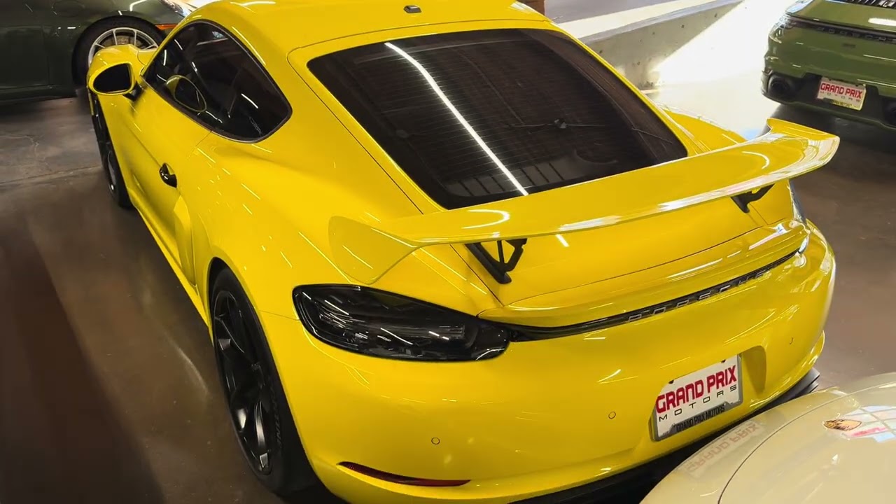 2020 GT4 Racing Yellow - Stock#721188A - Grand Prix Motors 