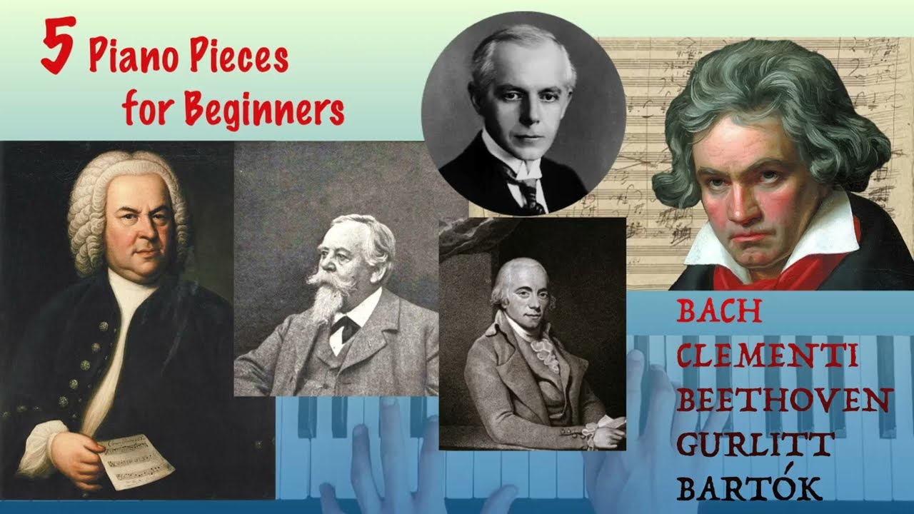 📌 5 Piano Pieces That Beginners Can Learn