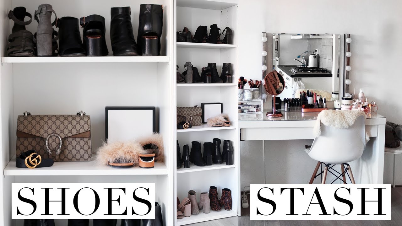 My Shoes Collection & Closet Tour | PINTEREST INSPIRED