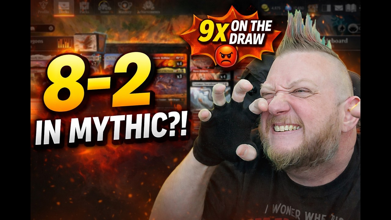 Mythic Ladder DRAGONS Go 8-2?! 🐉 | Neriv #Dragons | MTGA #UneditedGames