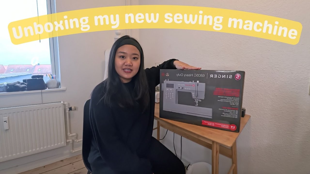 unboxing my new SINGER heavy duty sewing machine (HD6805C)