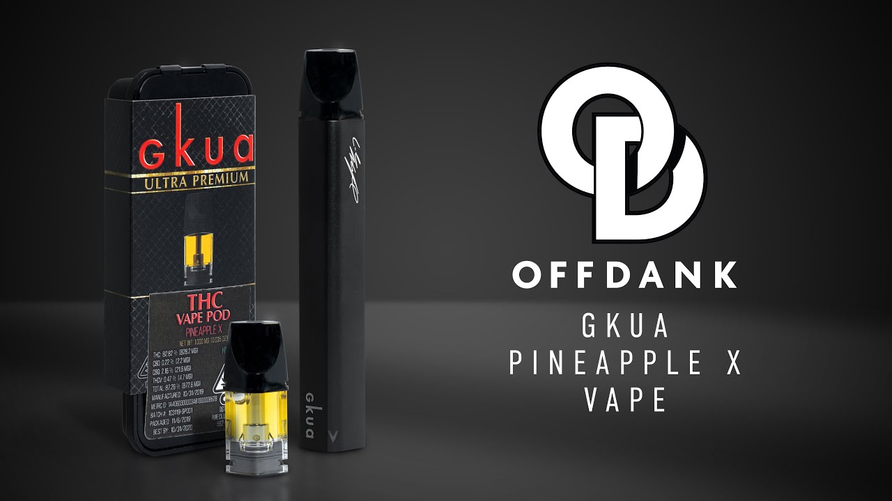 GKUA LIL WAYNE  | PINEAPPLE VAPE POD  & LIMITED EDITION BATTERY REVIEW