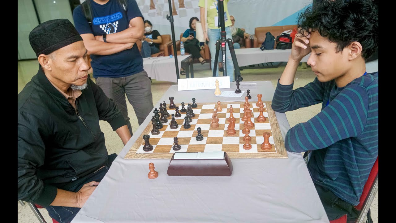 PTDI RAPID CHESS OPEN TOURNAMENT 2024, FM SATRIA DUTA CAHAYA VS FM HAMDANI RUDIN.
