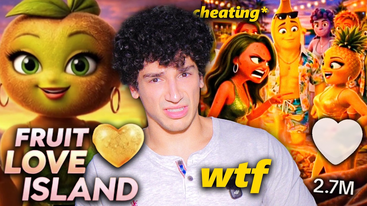 Surviving TikTok's AI Fruit Love Island