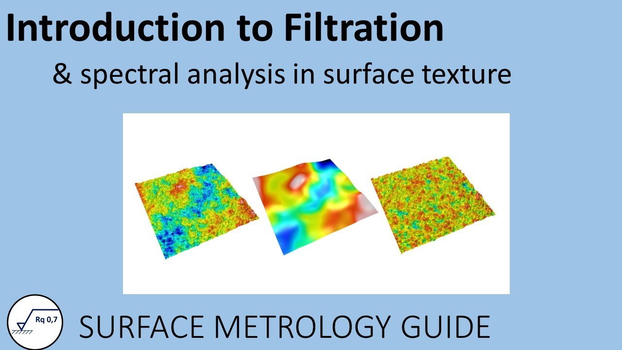 introduction to filtration in surface metrology