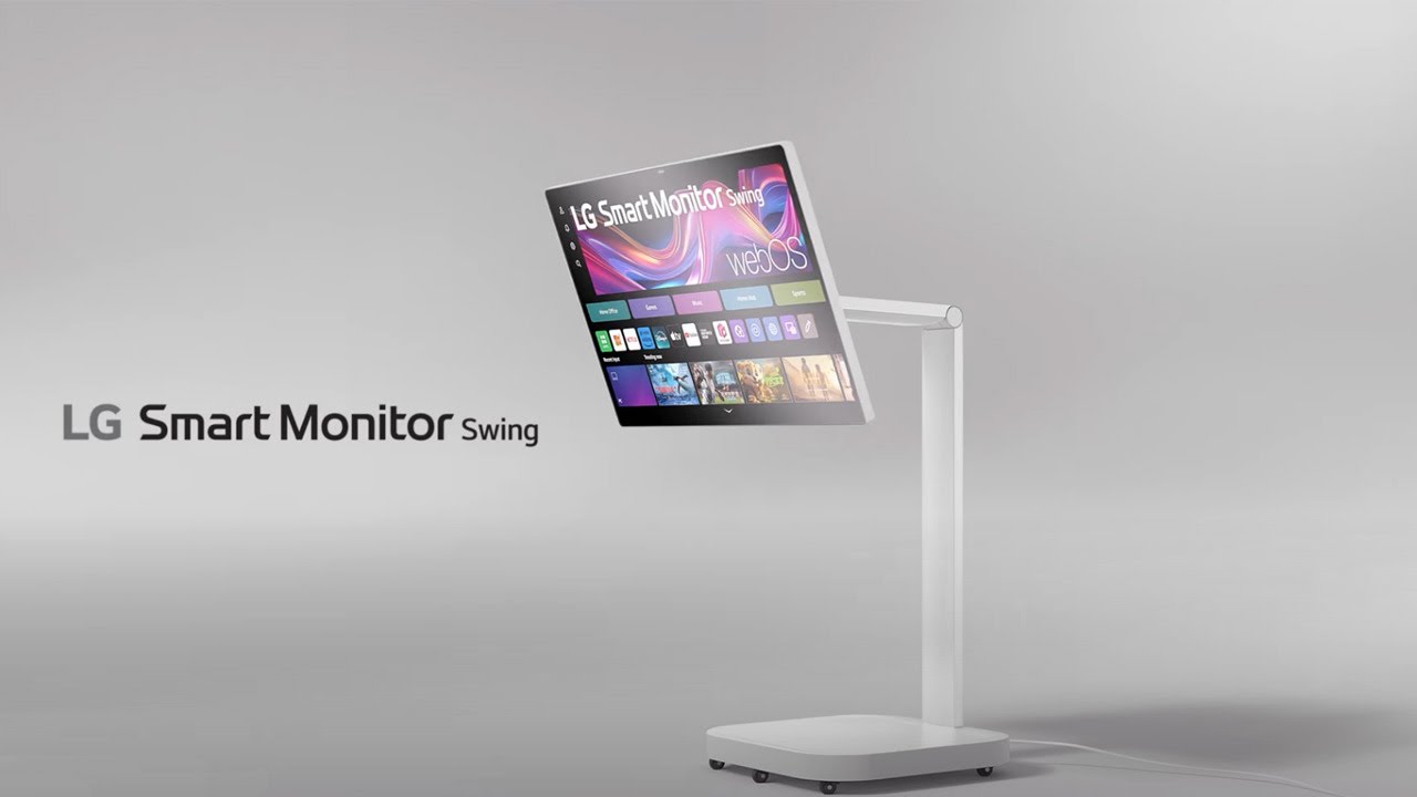 32” LG Smart Monitor Swing – A Flexible Smart Screen with Infinite Possibilities – 32U889SA