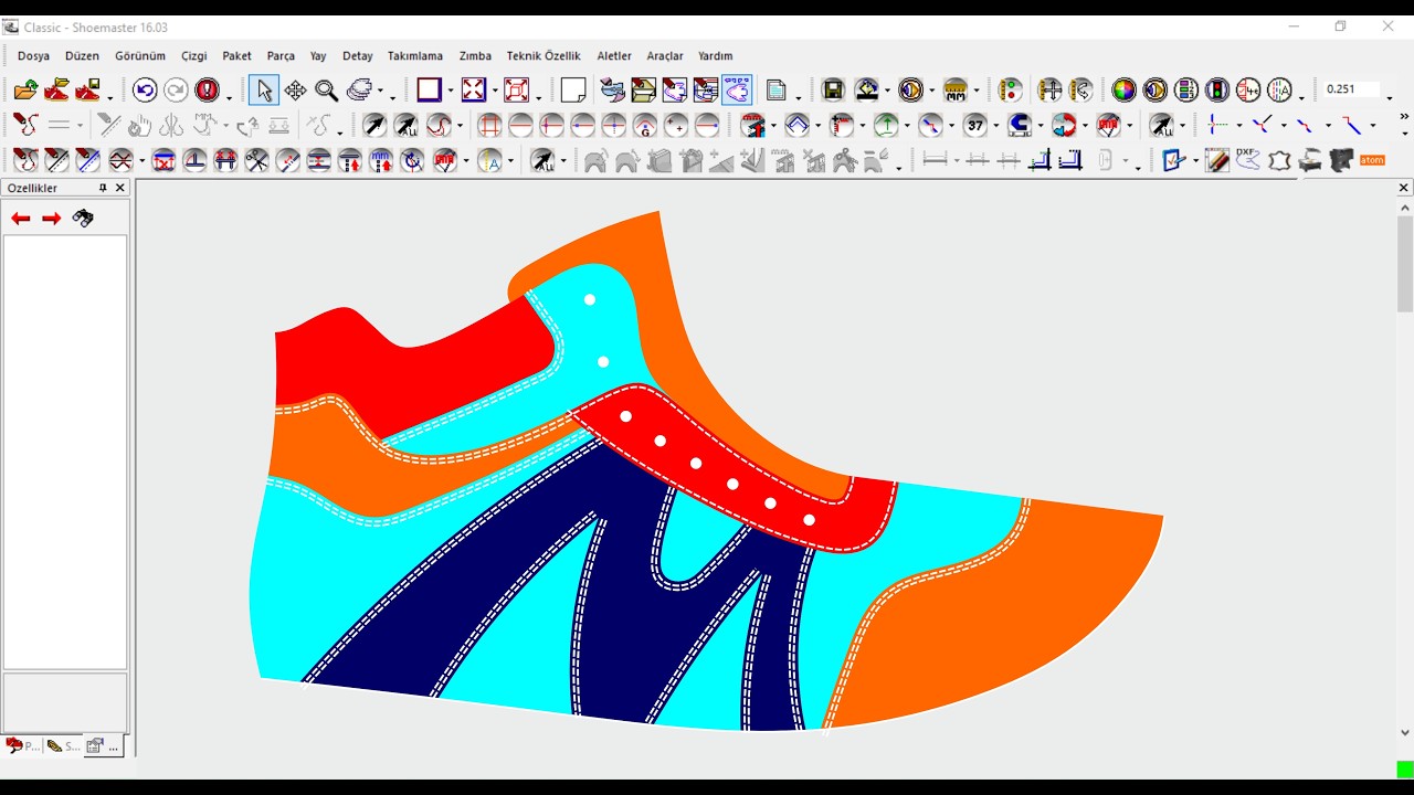 Shoemaster ile 2D Spor Ayakkabı Stampası Çıkartma