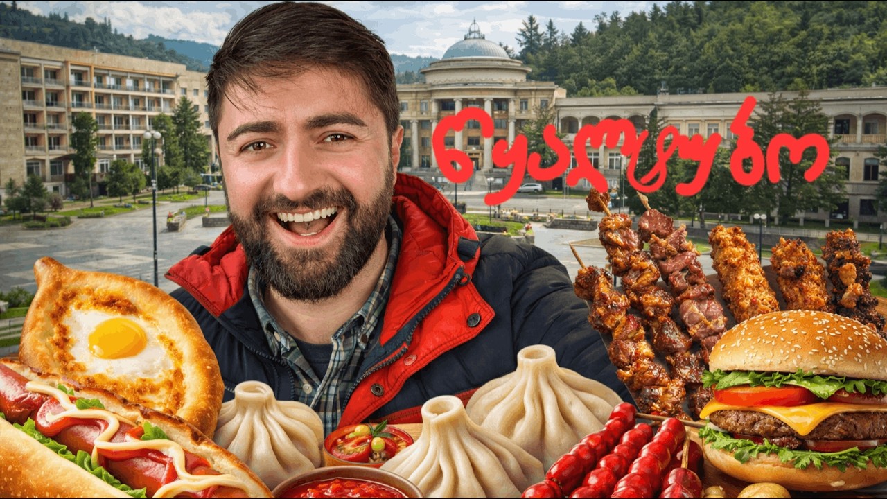 რას ჭამენ წყალტუბოში?  საჭუკჭუკო, რესტორანი თერნალი, ძველი გემო, ხინკლის სახლი. გასტრო ტური