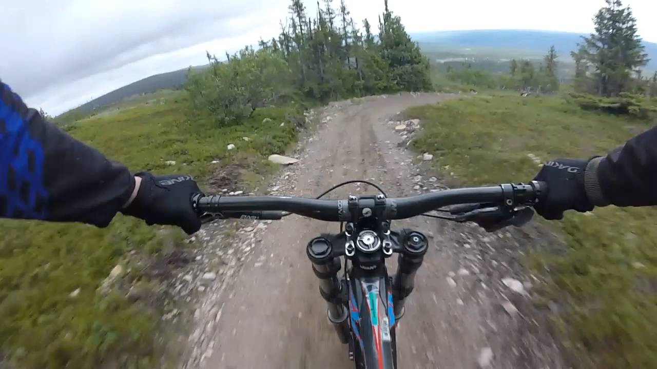 Downhill i sälen bike park 2016