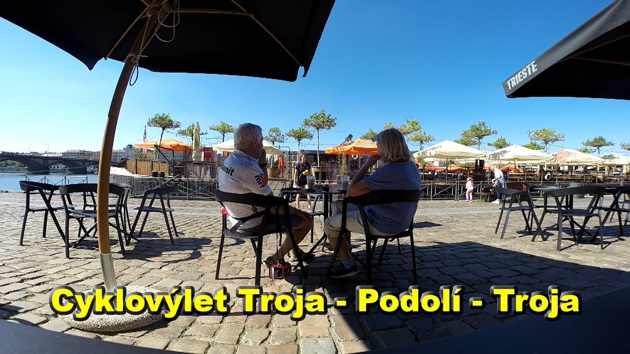 Cyklovýlet Prahou podél Vltavy 2020