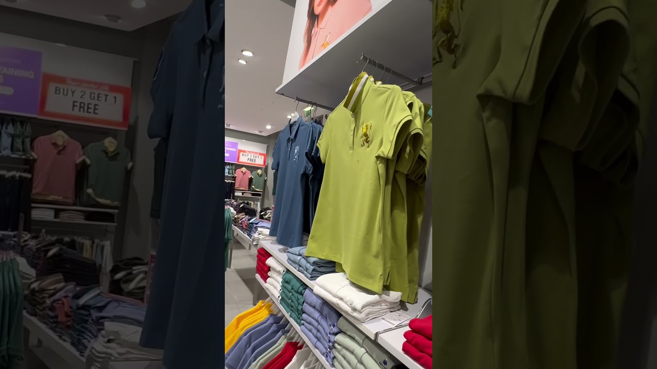 shopping experience at Giordano