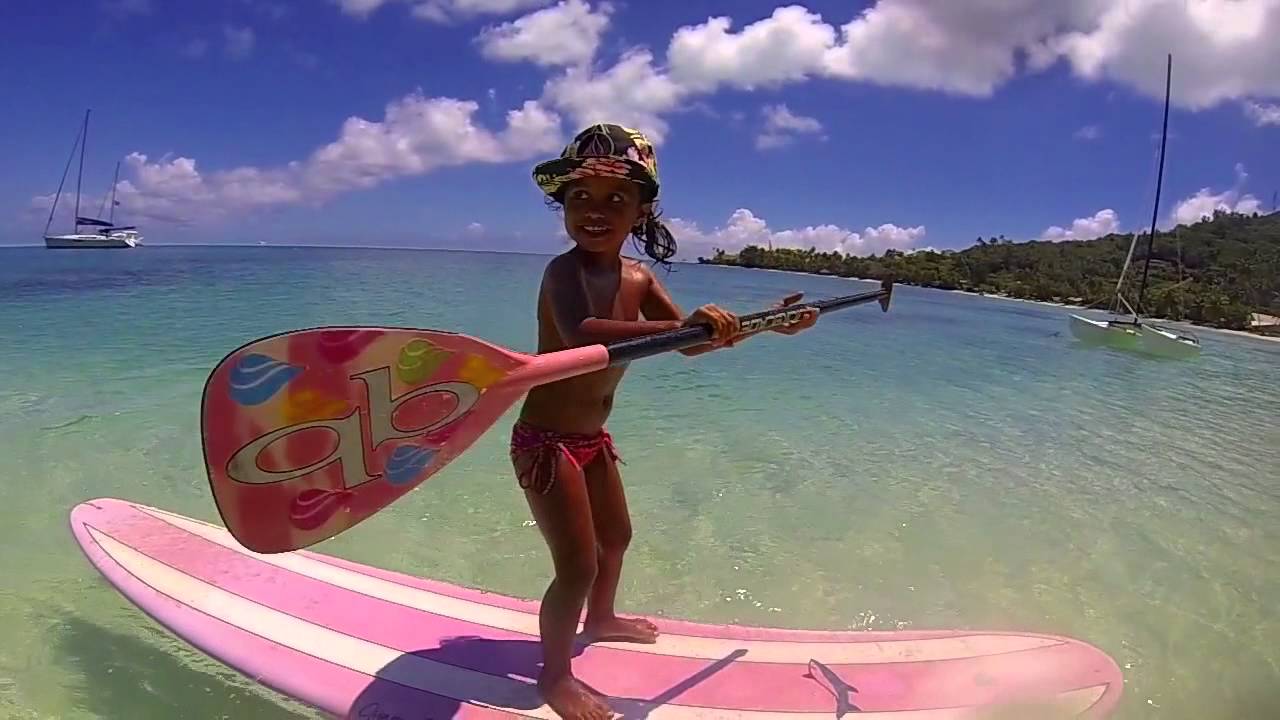 Kids How to Standup paddle