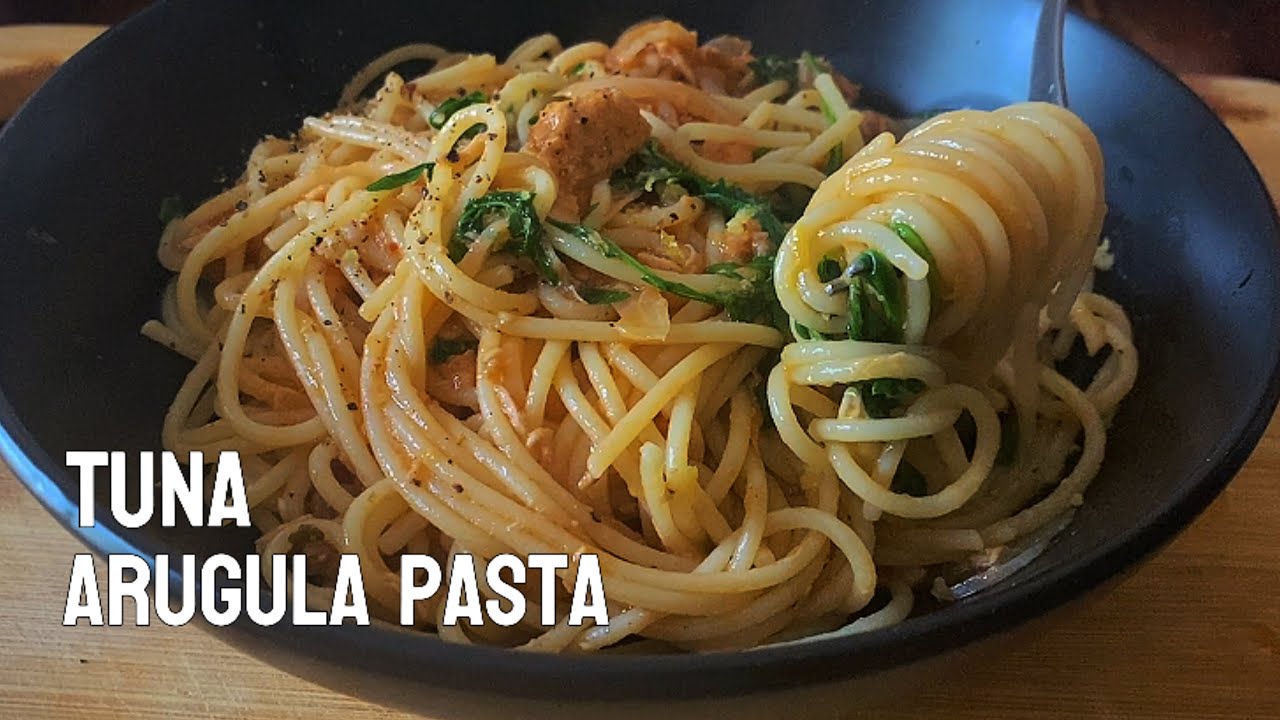 Easy Tuna Arugula Pasta for Busy Days