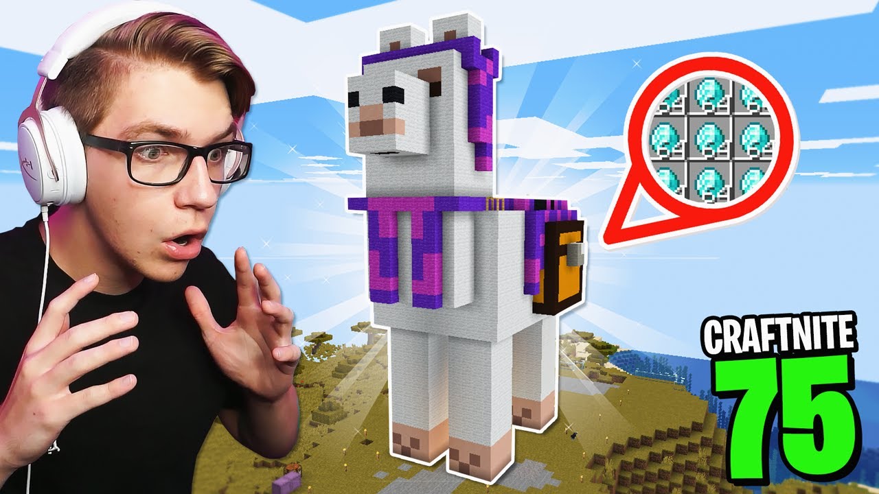 Craftnite: #75 — Я ПОСТРОИЛ ЭТУ *МЕГА* СТАТУЮ НА БАЗЕ МОЕГО БРАТА... (он не знает)