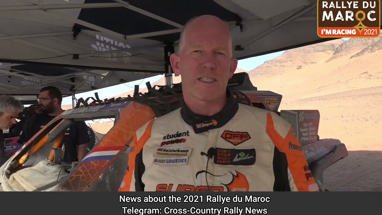 Kees Koolen. Rallye du Maroc 2021. LEG4