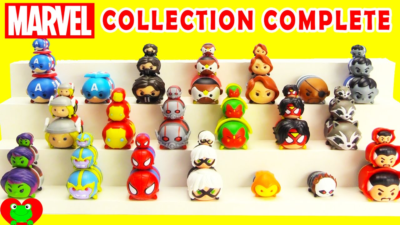 Marvel Tsum Tsum Collection Complete with Limited Edition