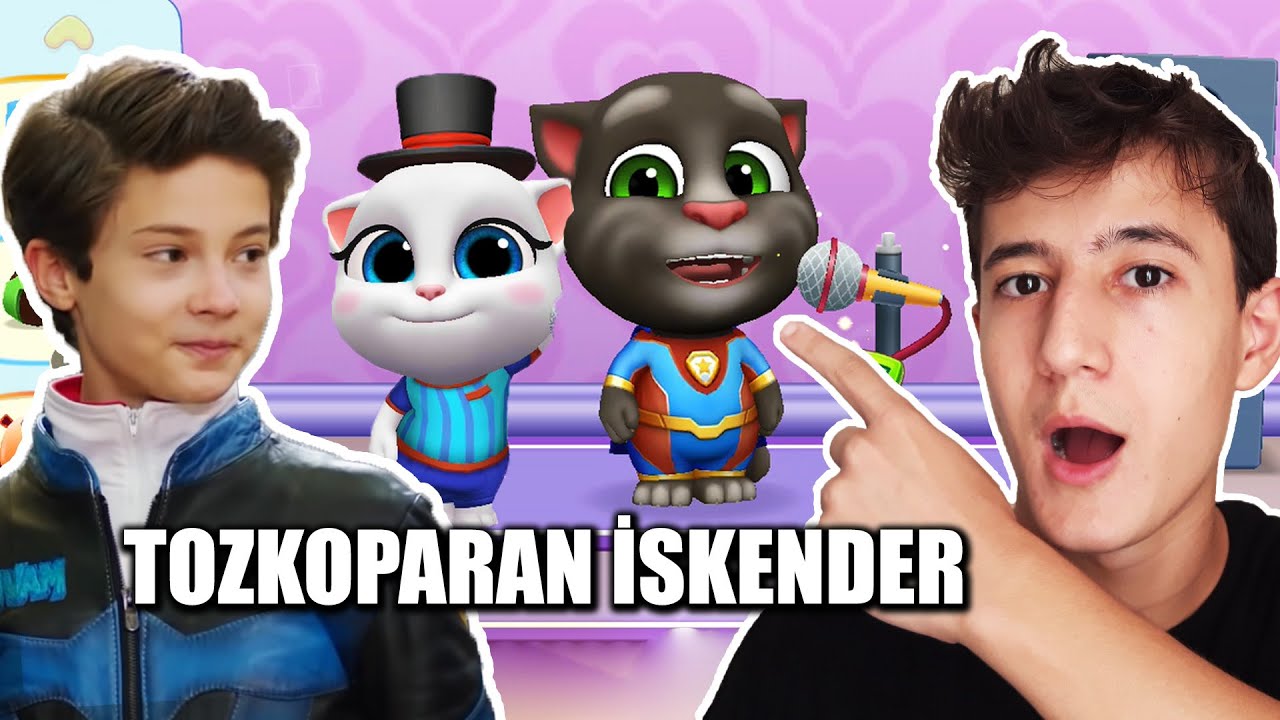 TOM VE ARKADAŞLARINA TOZKOPARAN İSKENDER 'İ SORDUM !! (My Talking Tom Friends)