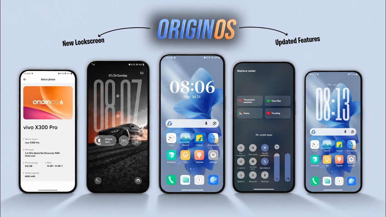 🔥 INSANE OriginOS 6 Exclusive Theme for Vivo & iQOO | (iTheme) #originos6 #vivo