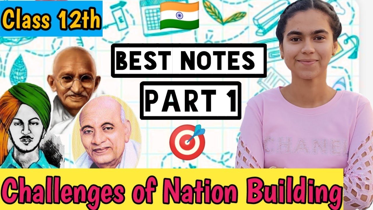 CHALLENGES OF NATION BUILDING I CHAPTER 1 CLASS 12 I PART 1 I POLITICAL SCIENCE