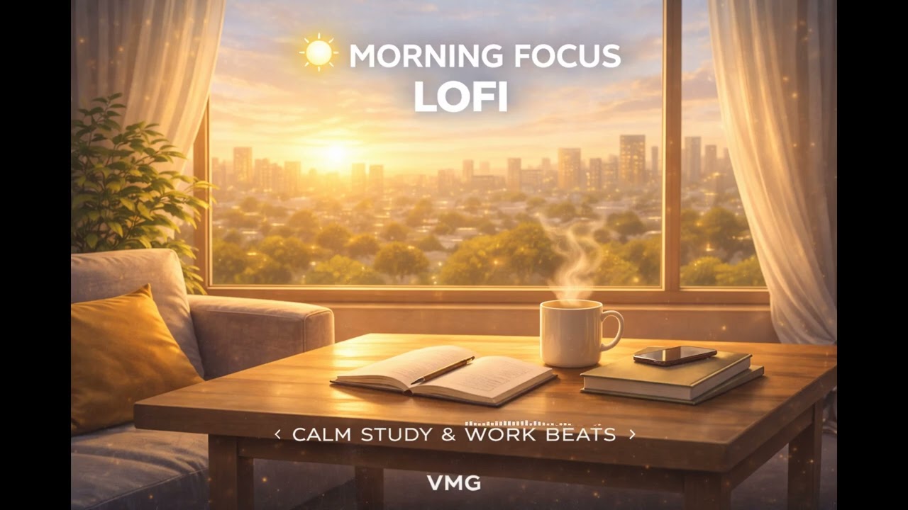 ☀️ Morning Focus Lofi | Calm Study & Work Beats | VMG