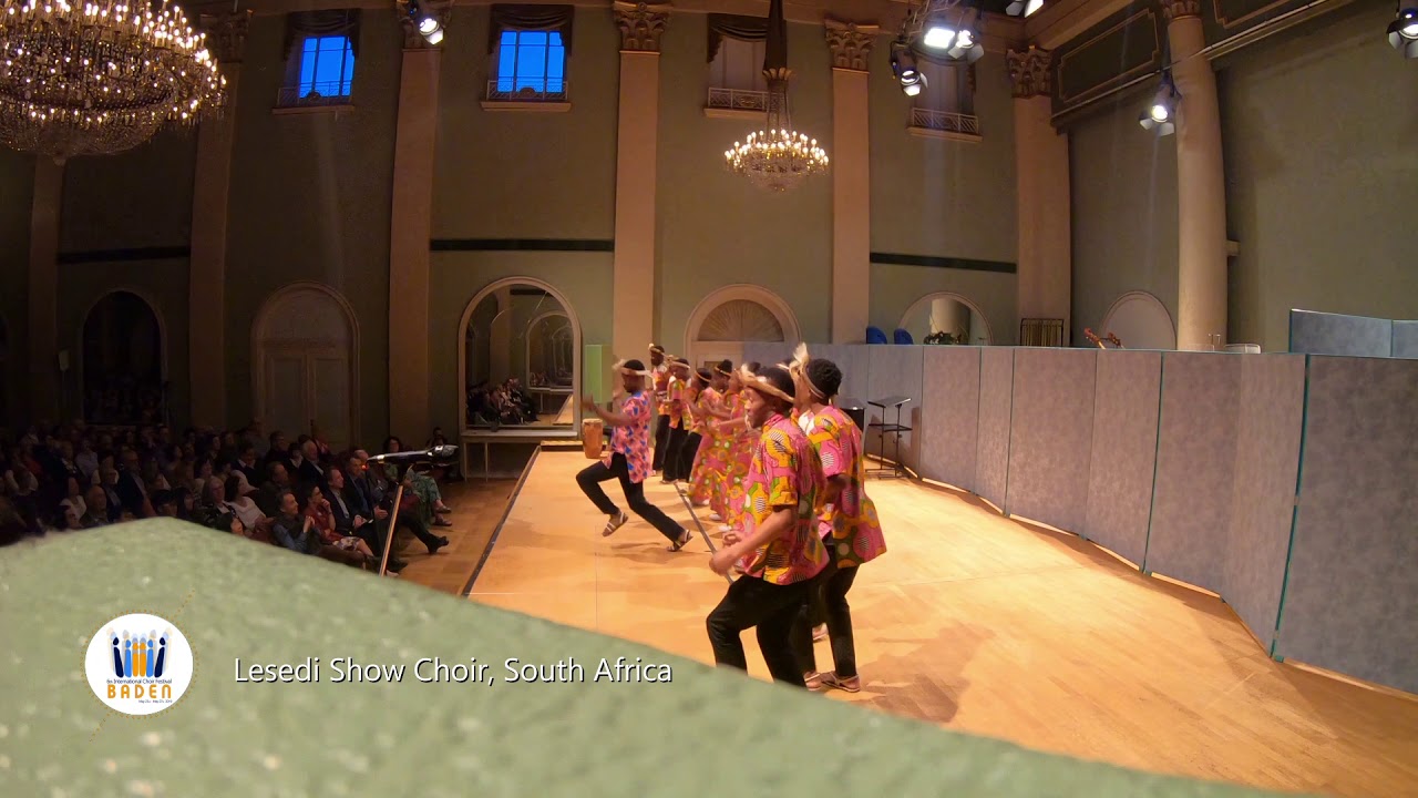 Chorfestival Baden Eröffnungskonzert Lesedi Show Choir