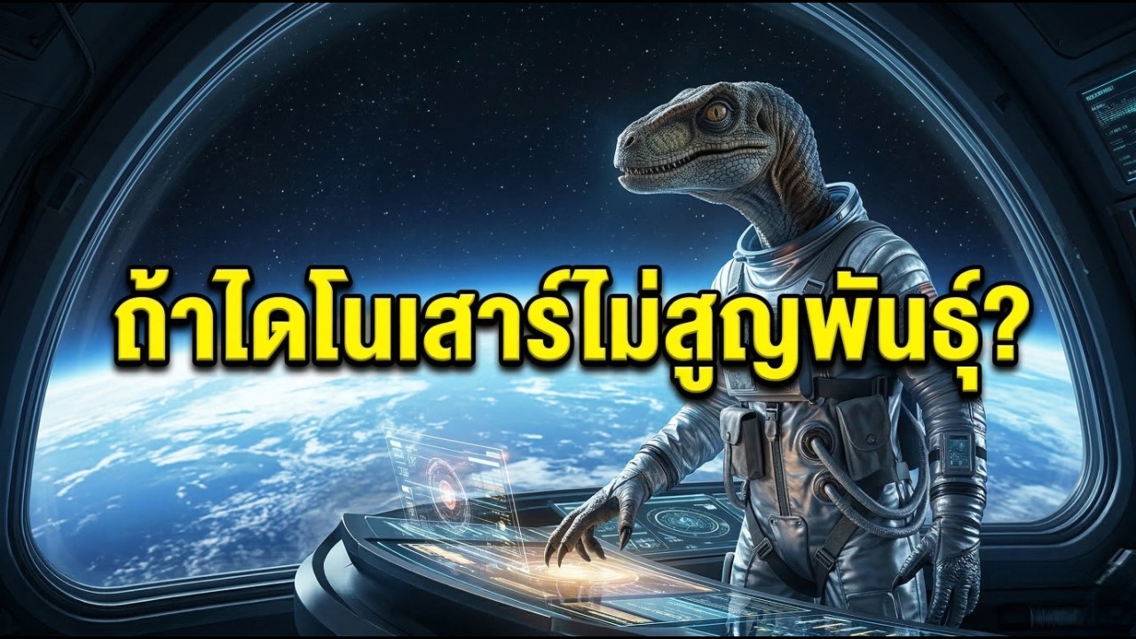ถ้าไดโนเสาร์รอดชีวิต มนุษย์จะยังเกิดมาไหม? จำลองโลกคู่ขนานที่อุกกาบาตพลาดเป้า | PODCASTจักรวาล