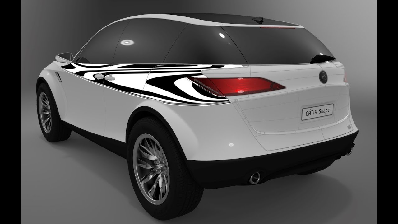 CATIA V6 | CATIA Icem for Class A Surfacing | Automotive Concept to Class A | Surface Refinement