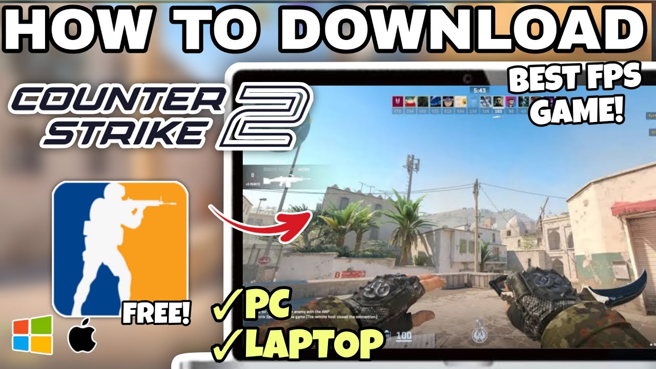 Как скачать и играть в COUNTER STRIKE 2 (CS2) на ПК или ноутбуке &mdash; простое пошаговое руководство