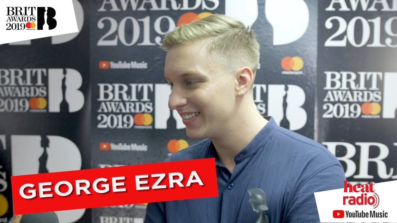 George Ezra says they don't teach you about acceptance speeches at school!