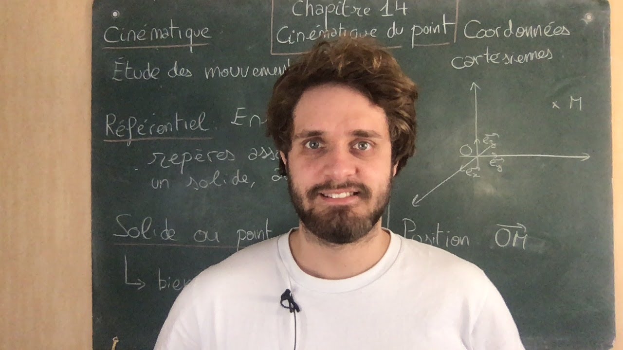 Chapitre 14 : Cin&eacute;matique du point