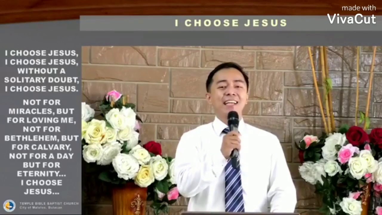 I Choose Jesus - cover by Pr. Rico Castro