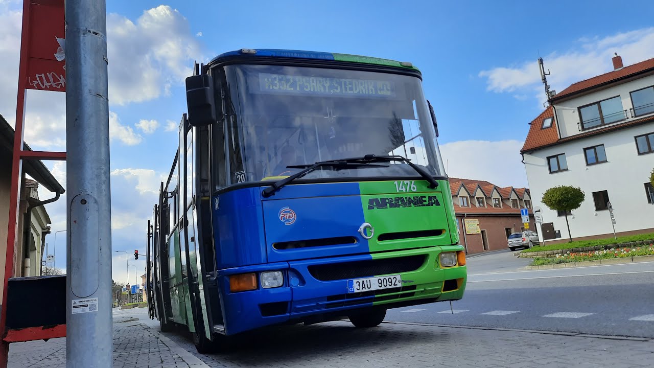 Autobus Karosa B951E ev.č. 1476 na lince X332