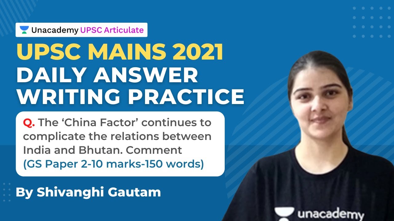 Daily Answer Writing Practice | UPSC Mains 2021 | By Shivangi Gautam