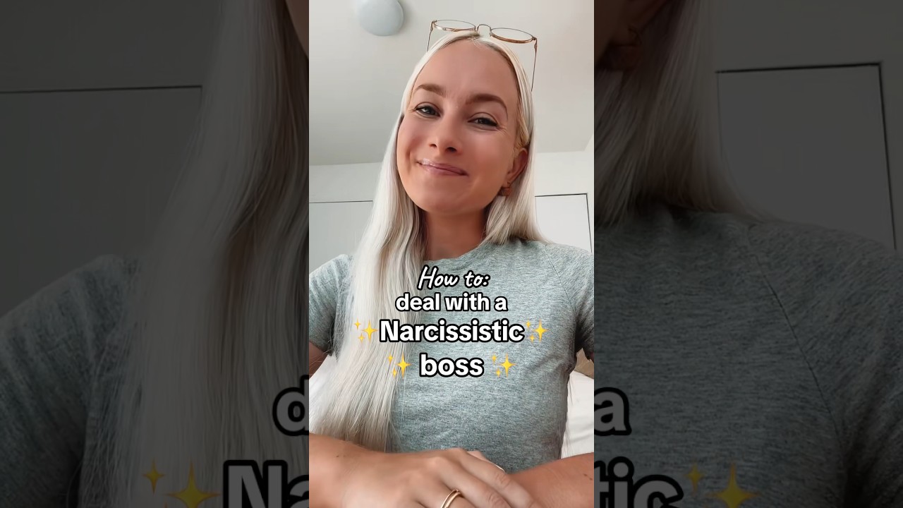 Ever had a narcissistic boss…? 😩 #boss #careeradvice #work #narcissist