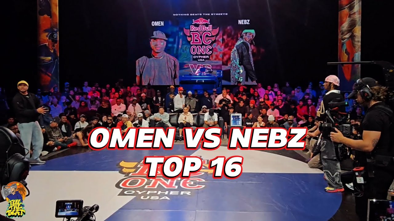 OMEN VS NEBZ-RED BULL BC ONE CYPHER USA 2025-TOP 16