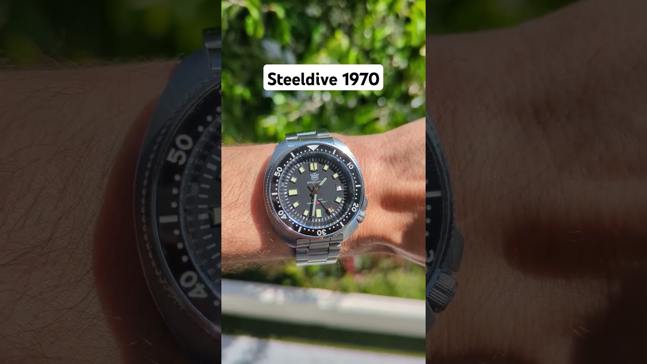 Best value watch on AliExpress. Steeldive 1970. #aliexpress #steeldive #paganidesign