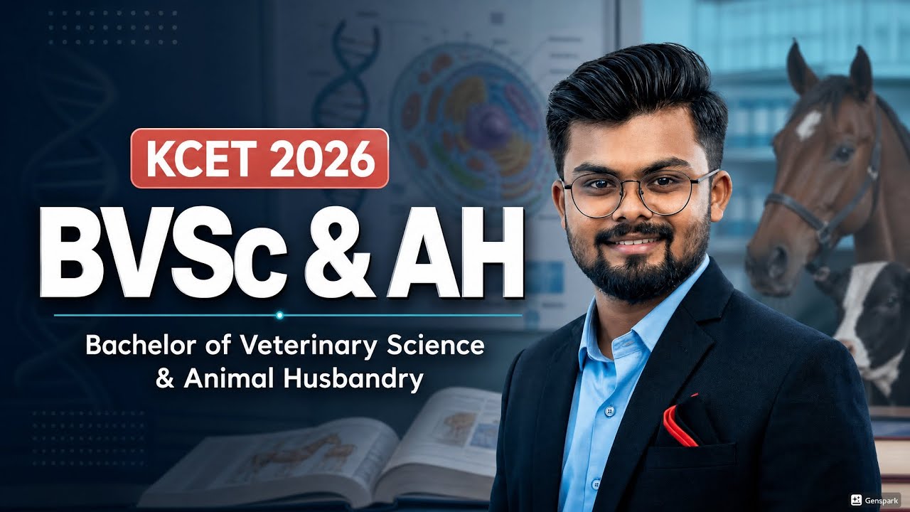 BVSc Counselling 2026 Full Guide 🔥 | KCET Veterinary Option Entry, Cutoff, Fees & Colleges