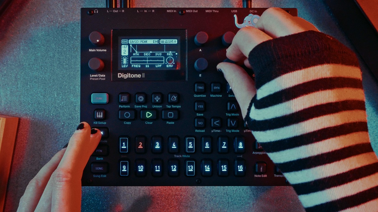 clicks_+_cuts_+_tears // DIGITONE II #experimental #glitch