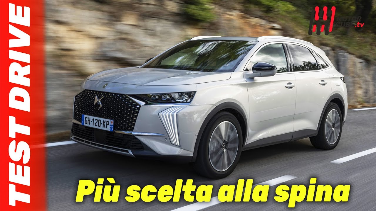 NEW DS 7 E-TENSE 225 PLUG-IN HYBRID 2022 - FIRST TEST DRIVE