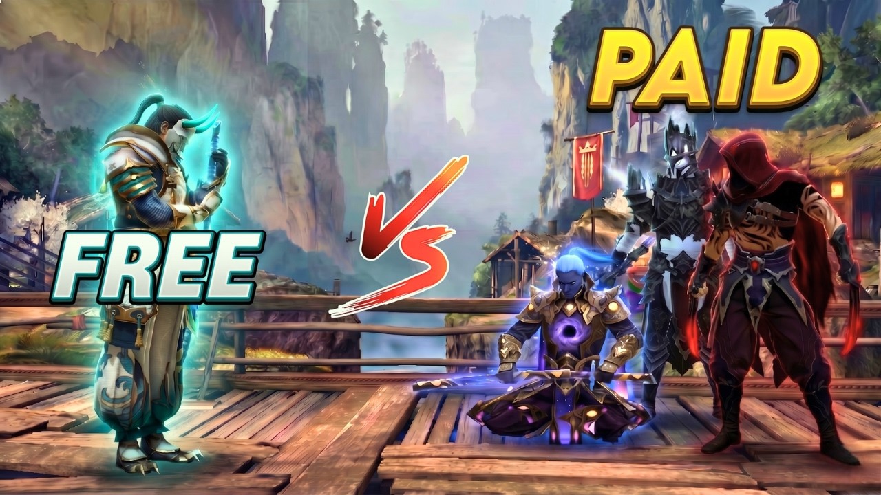 FREE vs PAID Legendary Bundles Team 😱 | Who Win??
