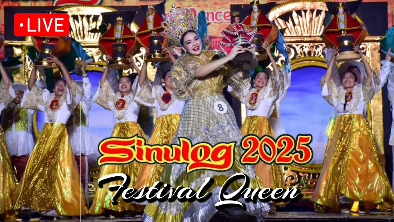 LIVE || Sinulog 2025 Festival Queen - Group Presentation