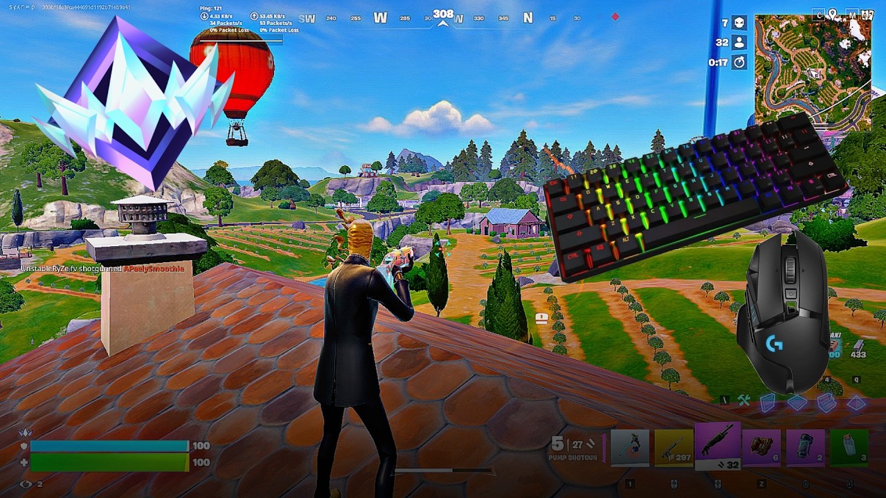 The Quickest Solo BR Ever… ASMR WITH CLICKY KEYBOARD SOUNDS 😴