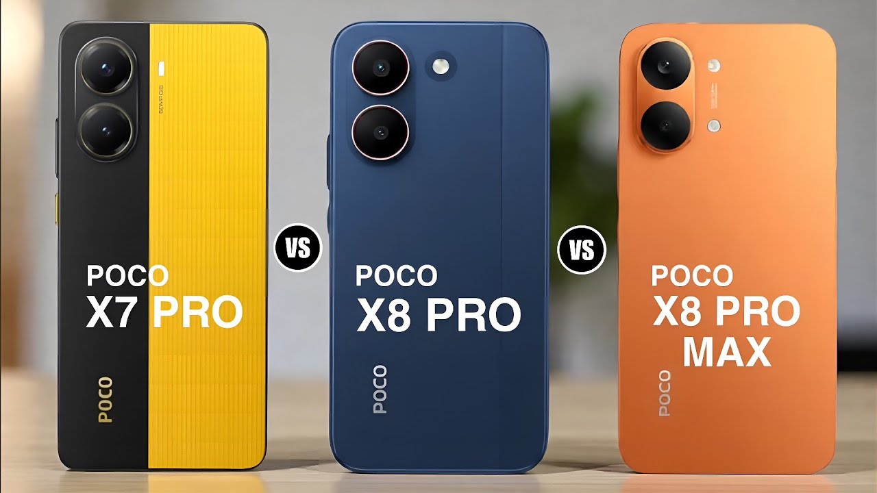 ACABOU PARA O POCO X7 PRO? POCO X8 PRO BEM AI BEM PODEROSO VEJA NESTE COMPARATIVO DE TESTE 