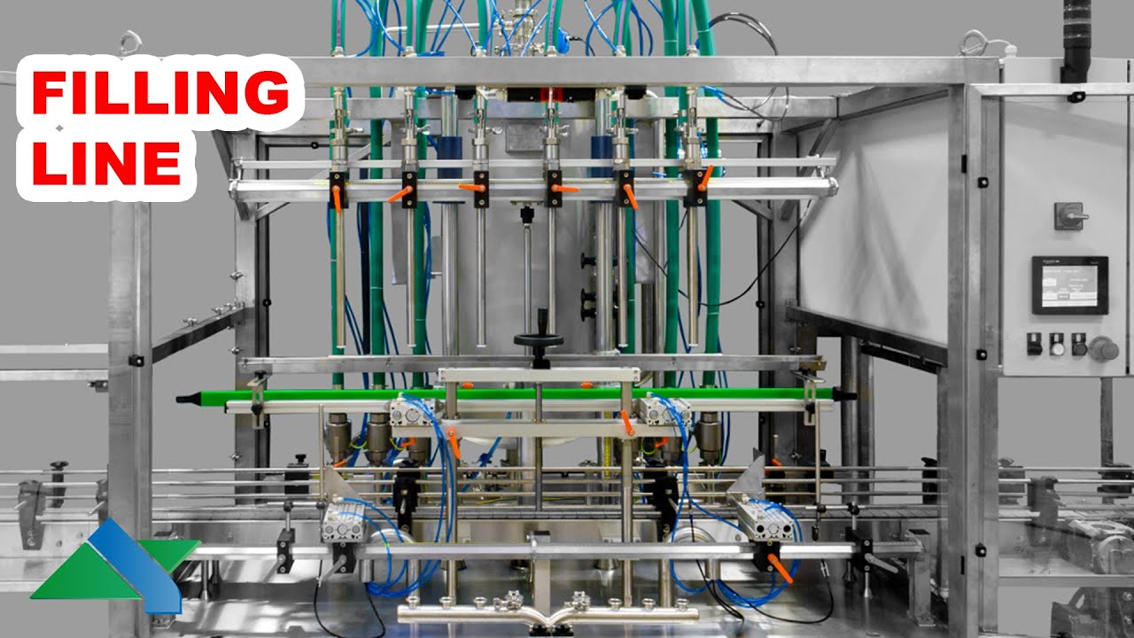 AUTOMATIC FILLING LINE - Engine oil I ALBERTINA Machinery